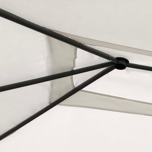 Gazebo 3x4x2,6 m Crema 160 g/mÂ²