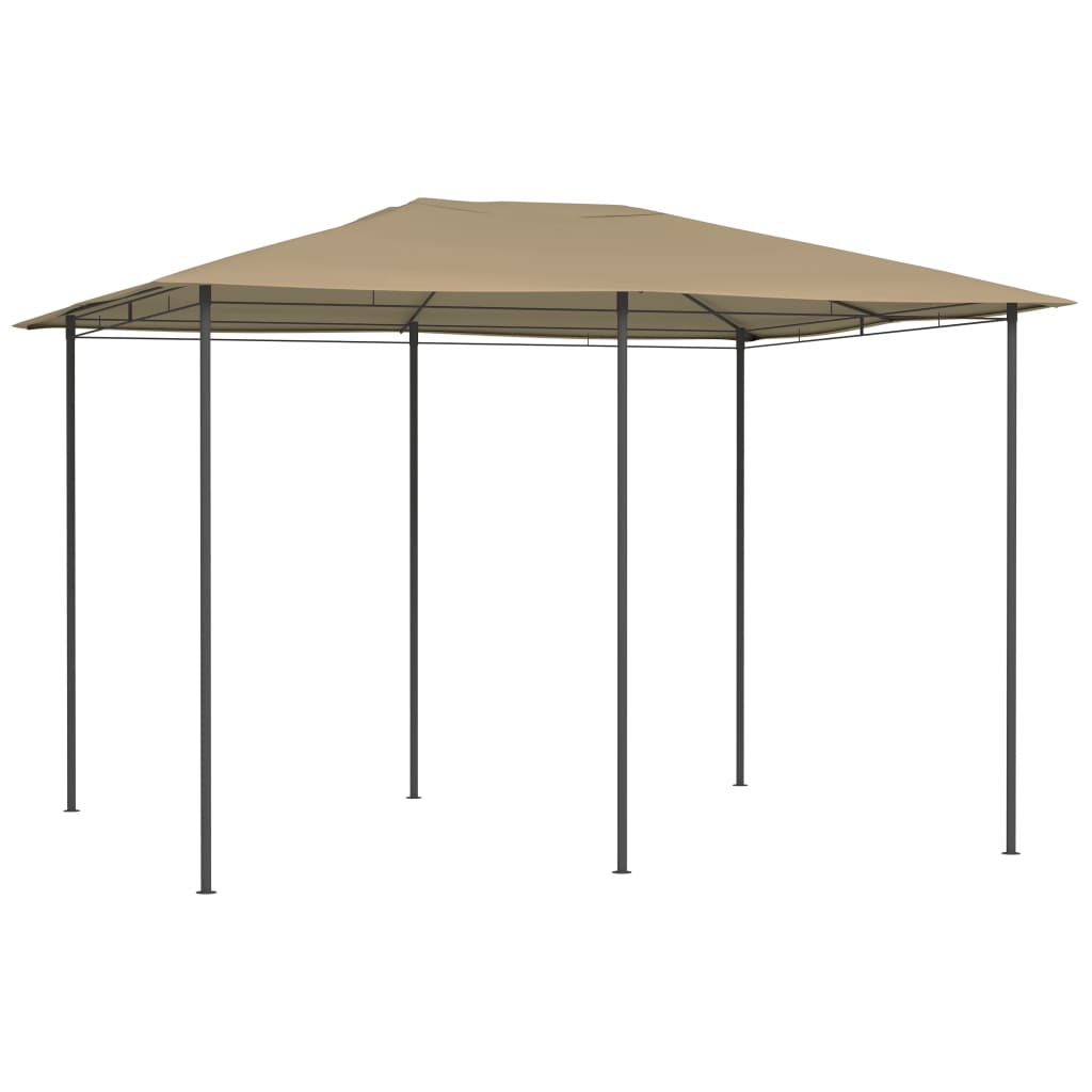 Gazebo 3x4x2,6 m Grigio Talpa 160 g/mÂ²
