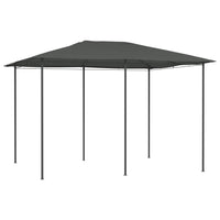 Gazebo 3x4x2,6 m Antracite 160 g/mÂ²