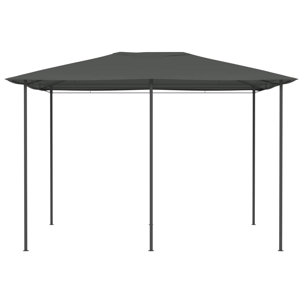 Gazebo 3x4x2,6 m Antracite 160 g/m² 313616