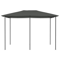 Gazebo 3x4x2,6 m Antracite 160 g/m² 313616