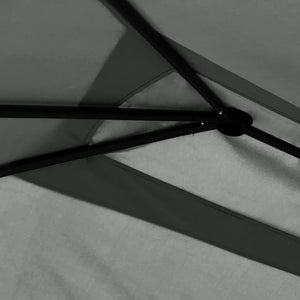 Gazebo 3x4x2,6 m Antracite 160 g/mÂ²