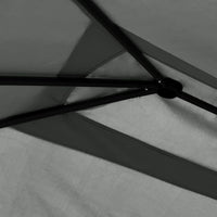 Gazebo 3x4x2,6 m Antracite 160 g/m² 313616