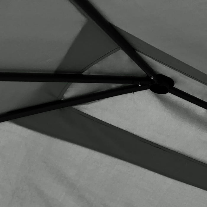 Gazebo 3x4x2,6 m Antracite 160 g/m² 313616