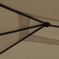 Gazebo con Montanti Rivestiti 2,98x5,3x2,59 m Talpa 160 g/m² 313618