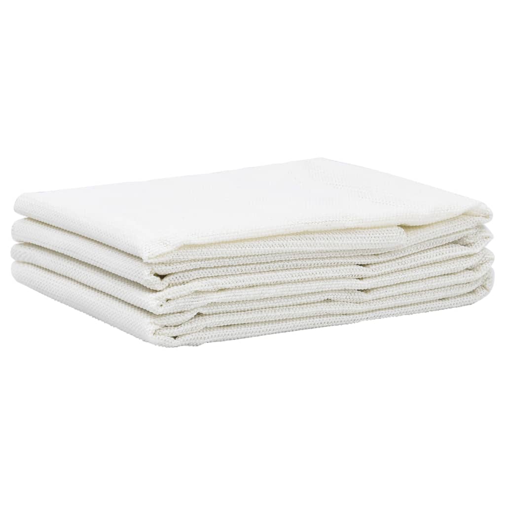 Tappeto da Tenda 100x500 cm Bianco cod mxl 58317