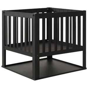 Focolare per camino 40 x 40 x 40 cm acciaio nero 02_0005908