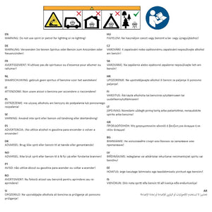 Braciere 40x40x40 cm in Acciaio 315088