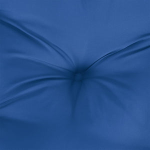 Cuscini per Sedia 4 pz Blu 40x40x7 cm in Tessuto Oxford 314891