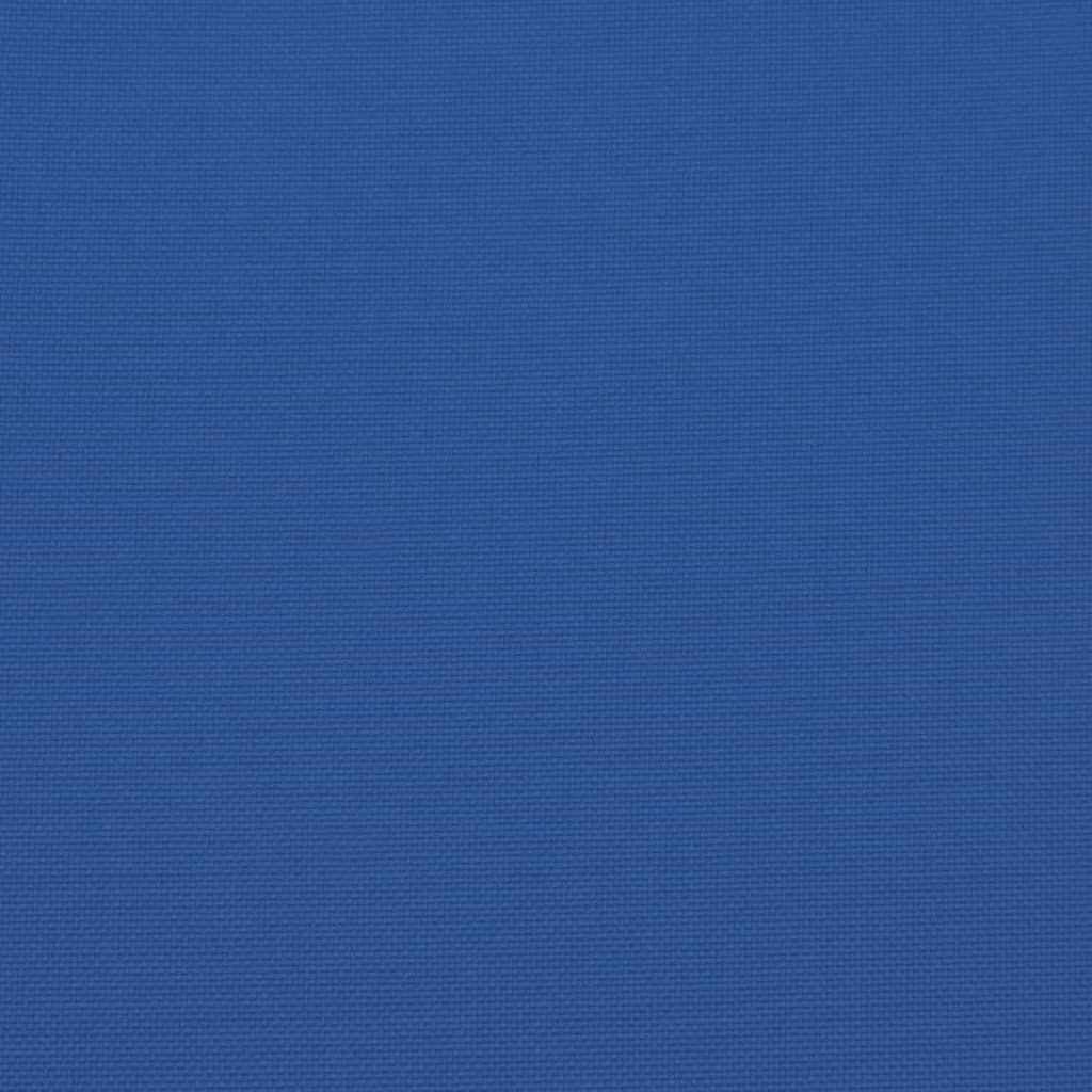 Cuscini per Sedia 4 pz Blu 40x40x7 cm in Tessuto Oxford 314891
