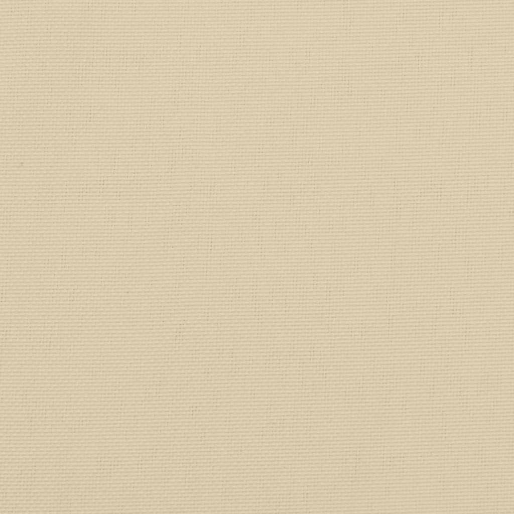 Cuscino per Panca Beige 150x50x7 cm in Tessuto Oxford