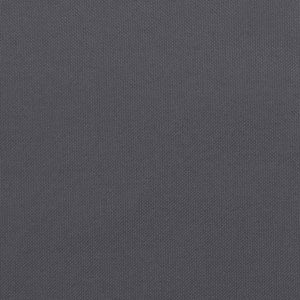 Cuscino per Panca Antracite 120x(50+50)x7cm in Tessuto Oxford