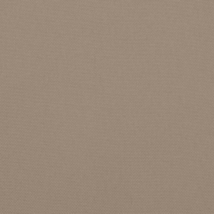 Cuscini per Panca 2 pz Tortora 120x50x7 cm in Tessuto Oxford