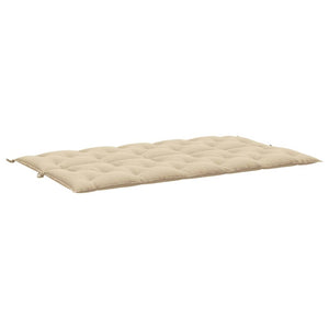 Cuscino per Panca Beige 180x(50+50)x7 cm in Tessuto Oxford