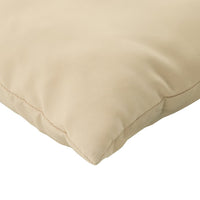 Cuscini per Pallet 2 pz Beige in Tessuto Oxford 315055