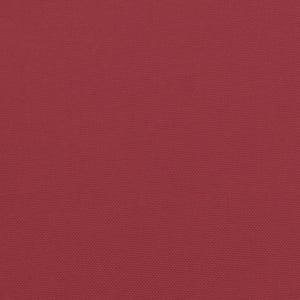 Cuscini per Pallet 3 pz Rosso Vino in Tessuto Oxford