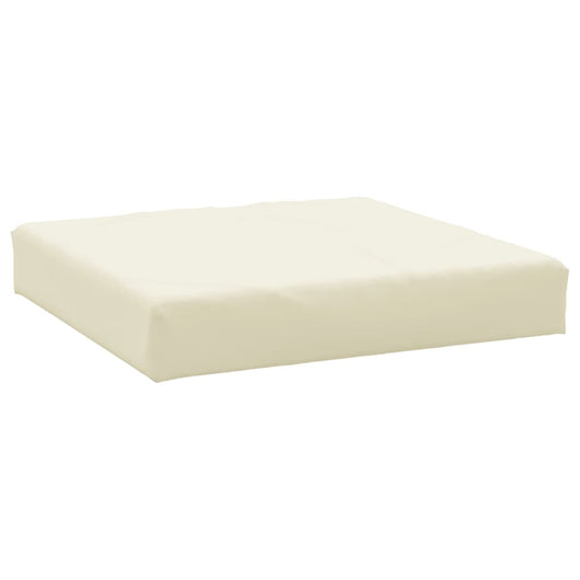 Cuscino per Pallet Crema 60x60x6 cm in Tessuto 315078