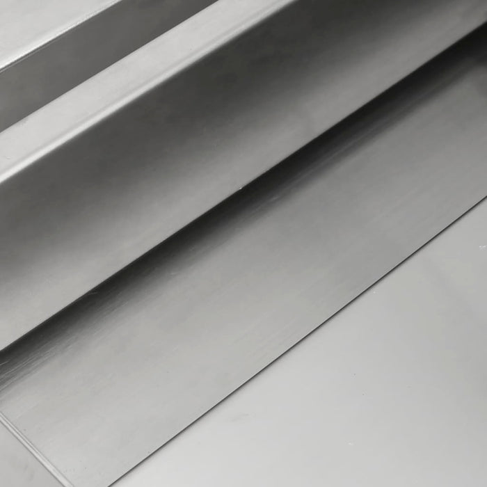 Cascata con LED 60x34x14 cm in Acciaio Inox 304 148878