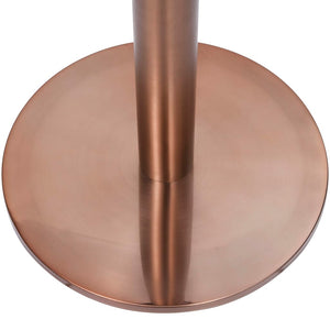 Gamba per Tavolino da Bar Oro Ø45x107 cm in Acciaio Inox 325443