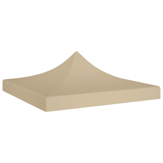 Tetto per Tendone per Feste 3x3 m Beige 270 g/mÂ²cod mxl 72970