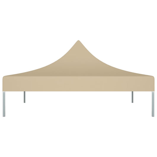 Tetto per Tendone per Feste 3x3 m Beige 270 g/m² 315318
