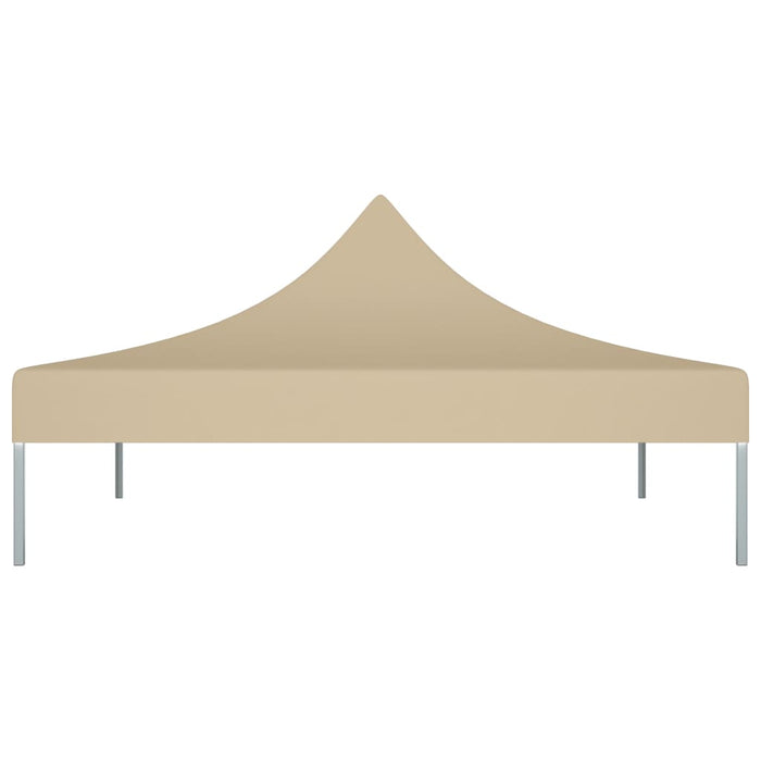 Tetto per Tendone per Feste 3x3 m Beige 270 g/m² 315318