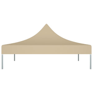 Tetto per Tendone per Feste 3x3 m Beige 270 g/mÂ²cod mxl 72970