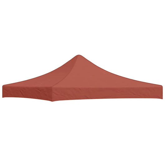 Tetto per Tendone per Feste 3x3 m Terracotta 270 g/mÂ² cod mxl 73146