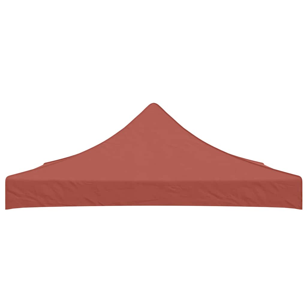Tetto per Tendone per Feste 3x3 m Terracotta 270 g/m² 315324