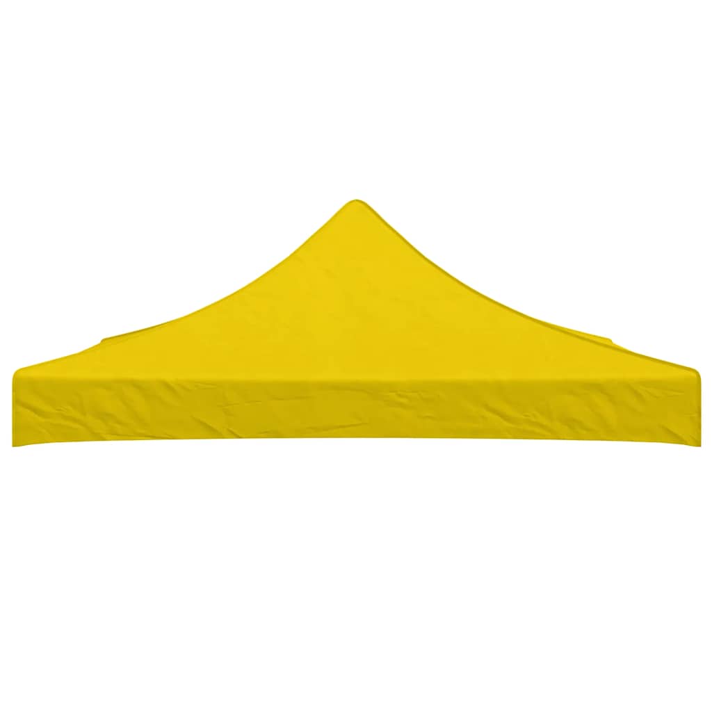Tetto per Tendone per Feste 3x3 m Giallo 270 g/mÂ²cod mxl 73054