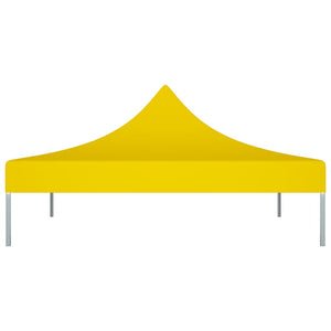 Tetto per Tendone per Feste 3x3 m Giallo 270 g/m² 315326