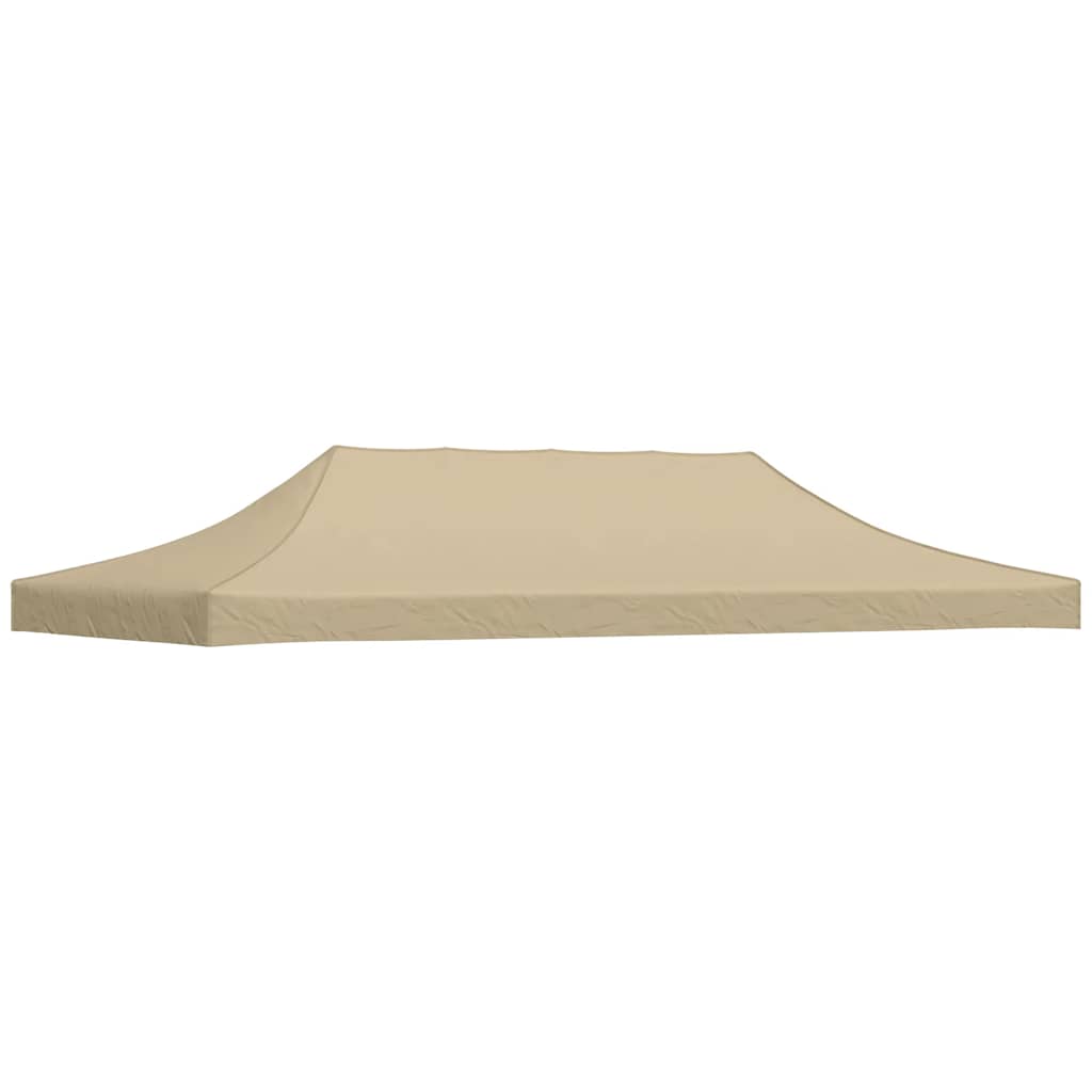Tetto per Tendone per Feste 6x3 m Beige 270 g/mÂ²  cod mxl 68659