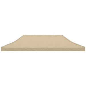 Tetto per Tendone per Feste 6x3 m Beige 270 g/mÂ²  cod mxl 68659