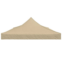 Tetto per Tendone per Feste 6x3 m Beige 270 g/mÂ²  cod mxl 68659