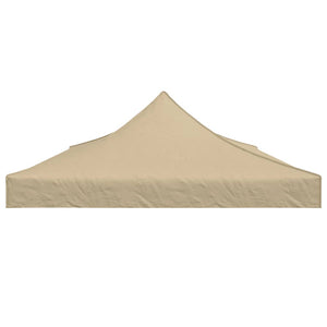 Tetto per Tendone per Feste 6x3 m Beige 270 g/mÂ²  cod mxl 68659