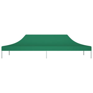 Tetto per Tendone per Feste 6x3 m Verde 270 g/m²