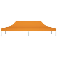 Tetto per Tendone per Feste 6x3 m Arancione 270 g/mÂ² cod mxl 61722