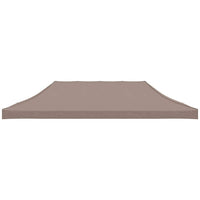 Tetto per Tendone per Feste 6x3 m Grigio Talpa 270 g/m² 315330