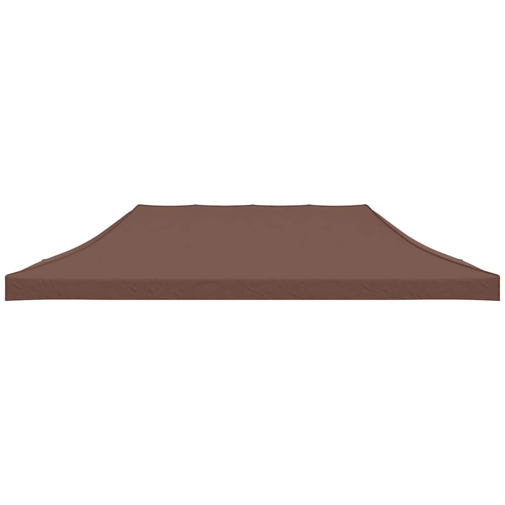 Tetto per Tendone per Feste 6x3 m Marrone 270 g/m² 315332