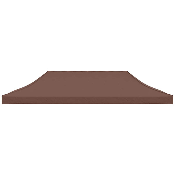 Tetto per Tendone per Feste 6x3 m Marrone 270 g/m² 315332