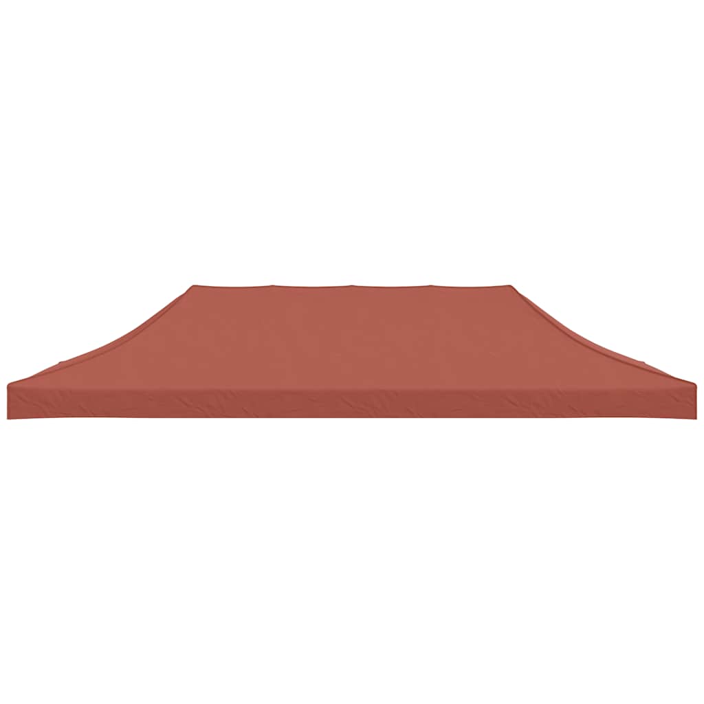 Tetto per Tendone per Feste 6x3 m Terracotta 270 g/m² 315333