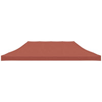 Tetto per Tendone per Feste 6x3 m Terracotta 270 g/m² 315333