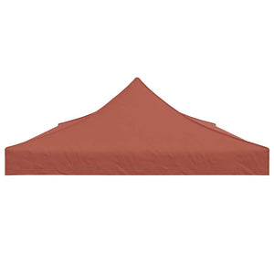 Tetto per Tendone per Feste 6x3 m Terracotta 270 g/m² 315333