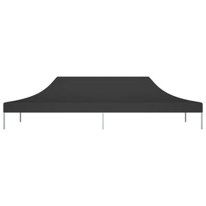Tetto per Tendone per Feste 6x3 m Nero 270 g/m² 315334