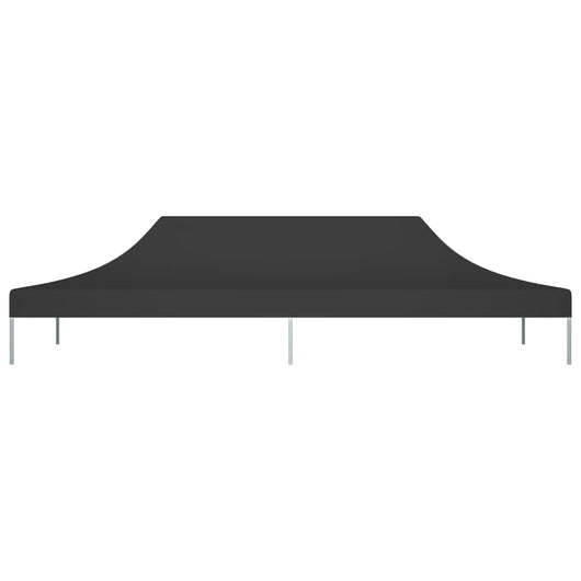 Tetto per Tendone per Feste 6x3 m Nero 270 g/m² 315334