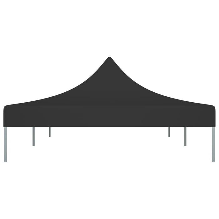 Tetto per Tendone per Feste 6x3 m Nero 270 g/m²