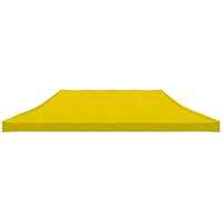 Tetto per Tendone per Feste 6x3 m Giallo 270 g/m² 315335