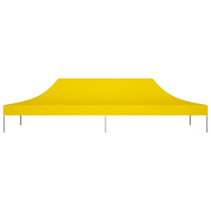 Tetto per Tendone per Feste 6x3 m Giallo 270 g/m²