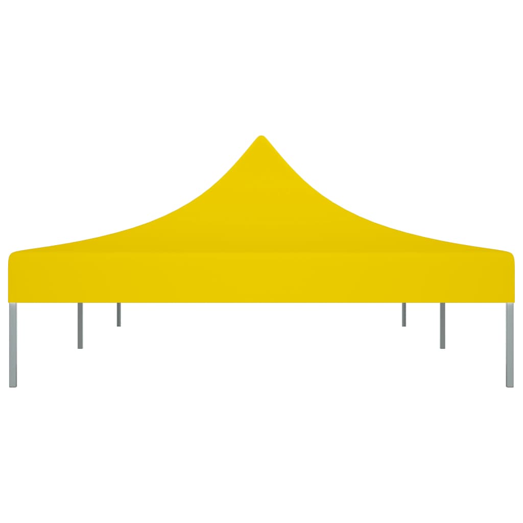 Tetto per Tendone per Feste 6x3 m Giallo 270 g/m²