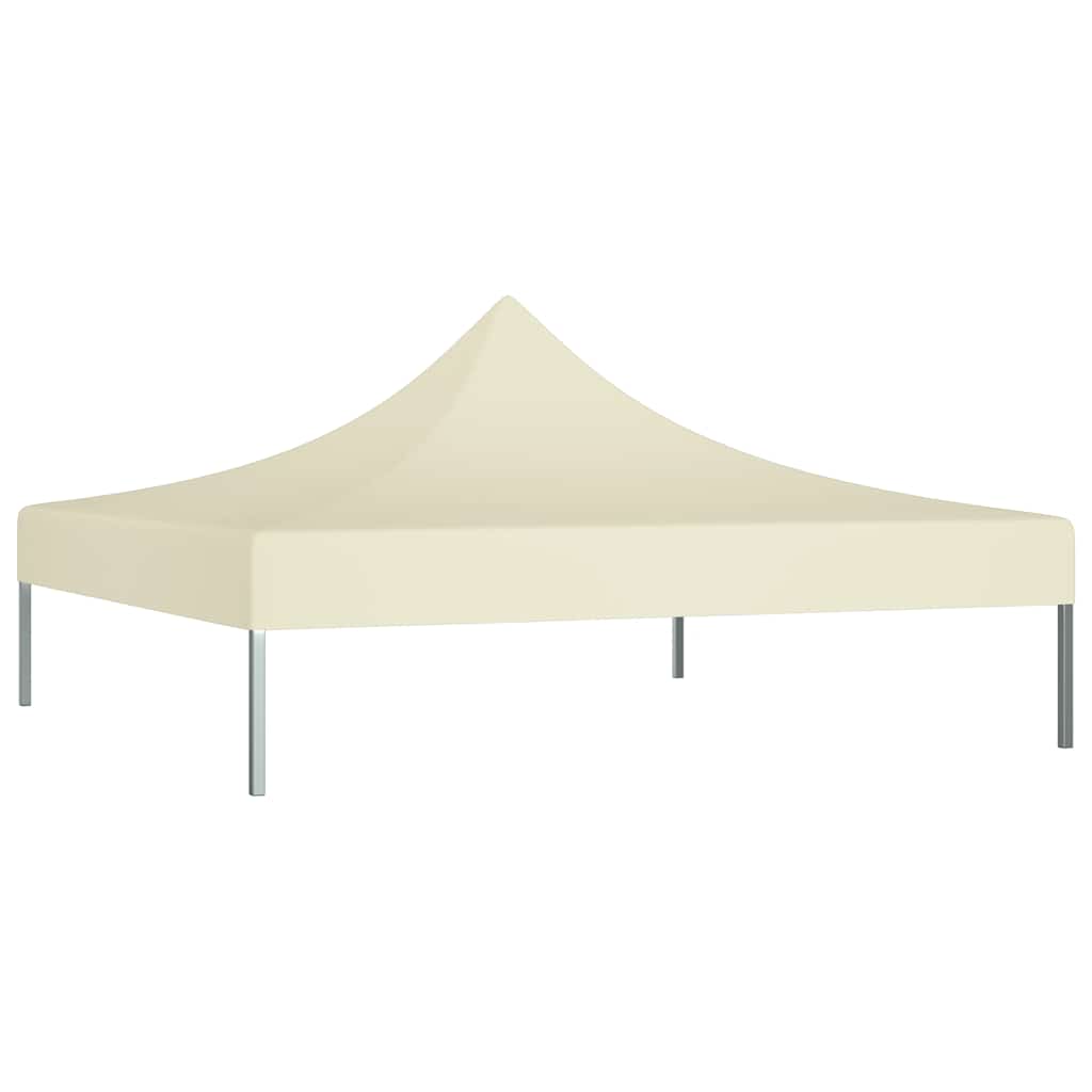 Tetto per Tendone per Feste 2x2 m Crema 270 g/m² 315336